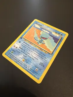 Wooper 82/111 Neo Genesis 1st Edition 2000 Pokemon Card Common NM - Image 3
