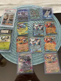 Pokemon Mega Evolutions Cards + 2 Slabs - Image 1