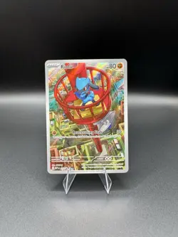 Riolu Mega Evolution ETB Pokemon Card Promo - Image 1
