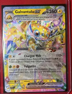 Pokemon Galvantula EX Card 051/142 Stellar Crown Series - Image 1
