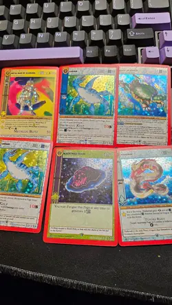 Metazoo Holo Lot of 6 Cards ( higher value ) black hole , metal man - Image 1