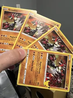 Pokemon cards, holo, new, celebrations, deal, NM, Groudon, X4, Bundle, Foil, - Image 1