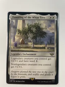 Flowering of the White Tree (MTG - Magic the Gathering) The Lord of the RIngs - Image 1