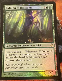 Magic the Gathering, Eidolon of Blossoms, Foil, NM - Image 1