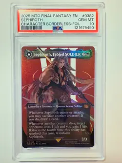 Sephiroth, Fabled SOLDIER (0382) (Borderless Foil) Final Fantasy - Image 1