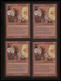 Arcane Teachings x4 #78 Judgment MTG Near Mint Common - Image 1
