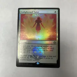 Foil- Enlightened Tutor- Promo- MTG - 002/010 - LP - Image 1