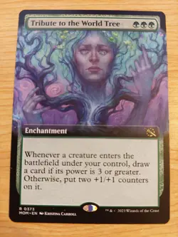 Tribute to the World Tree (Extended) - 0373 (March of the Machine) - NM - Image 1
