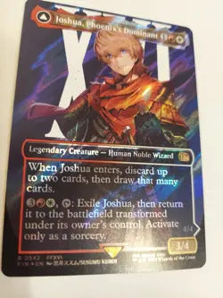 Joshua, Phoenix's Dominant (Borderless) (Surge Foil) Final Fantasy Foil - Image 1