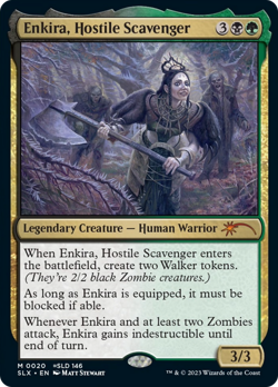 Enkira, Hostile Scavenger - SLX #20 | NORMAL | NM | MTG - Image 1