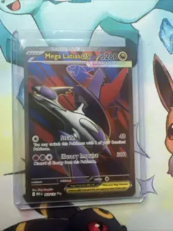 Mega Latias ex Pokemon Mega Evolutions 163/132 Near Mint NM - Image 1
