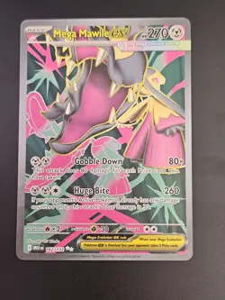 Pokemon TCG - Mega Mawile ex Full Art Ultra Rare 162/132 Mega Evolution - Image 1