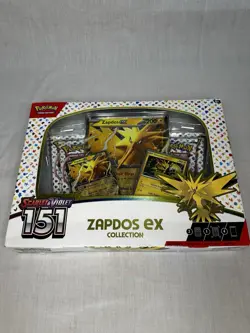 Pokemon TCG Scarlet & Violet 151 Zapdos Ex Collection |BRAND NEW SEALED Pokemon - Image 2