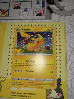 NEW PACK FRESH - Pokemon General Mills Pikachu HOLOGRAPHIC 25th Rare collectable - Image 1