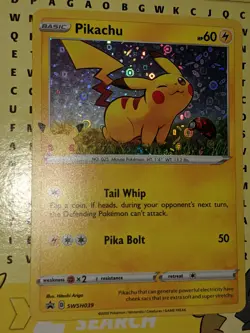 NEW PACK FRESH - Pokemon General Mills Pikachu HOLOGRAPHIC 25th Rare collectable - Image 3
