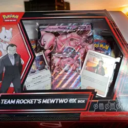 Pokemon TCG: Team Rockets Mewtwo Ex Box New Sealed - Image 1