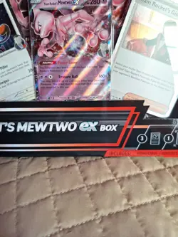 Pokemon TCG: Team Rockets Mewtwo Ex Box New Sealed - Image 5