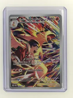 Pokemon TCG Ethan's Typhlosion Destined Rivals 190/182 Near Mint Condition - Image 1