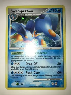 Pokemon TCG Swampert Supreme Victors 12/147 Holo Holo Rare LP - Image 1