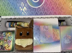 Pokemon TCG Prismatic Evolutions SPS Surprise Box & Eevee Pouch NO PACKS NO PROM - Image 1
