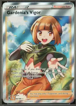 Gardenia's Vigor Full Art #84 2022 Pokemon Astral Radiance - Image 1
