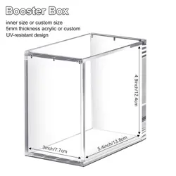 Pokemon Booster Box Acrylic Case Magnetic Protective Display Anti-Drop Storage - Image 4