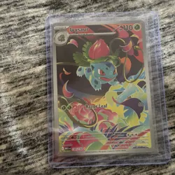 Pokemon TCG Mega Evolution Ivysaur 134/132 Special Illustration Rare English - Image 1