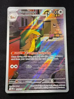 Pokemon TCG Gumshoos 153/132 Mega Evolution Illustration Rare NM - Image 1
