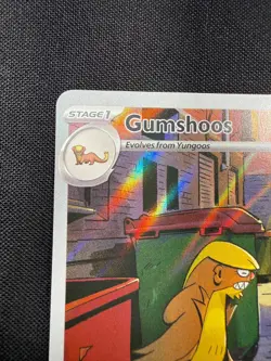 Pokemon TCG Gumshoos 153/132 Mega Evolution Illustration Rare NM - Image 2