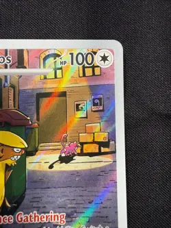 Pokemon TCG Gumshoos 153/132 Mega Evolution Illustration Rare NM - Image 3