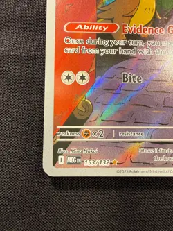 Pokemon TCG Gumshoos 153/132 Mega Evolution Illustration Rare NM - Image 5