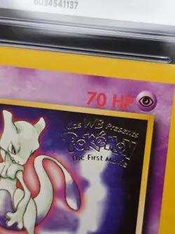 Mewtwo 1999 Pokemon Black Star Promos Movie CGC 9.5 WB Gold Stamp PSA CrossoverU - Image 3