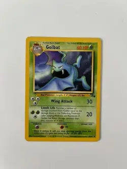 Pokemon TCG Golbat Fossil 34/62 Regular 1999-2000 Wizards Base Set - MP - Image 1