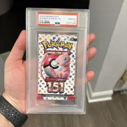 PSA 10 Gem Mint Pokemon Scarlet & Violet 151 Sealed Foil Booster Pack English - Image 1
