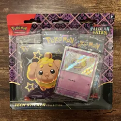 Sealed Pokemon Scarlet & Violet Paldean Fates - Fidough Tech Sticker Collection - Image 1