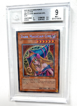 Yu-Gi-Oh! Dark Magician Girl MFC-000 1st Edition Secret Rare BGS 9 - Image 1