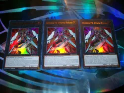 3x Number F0: Utopic Future 1st Edition Ultra Rare MP25-EN270 Yu-Gi-Oh! - Image 1