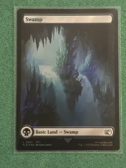 Swamp (0301) Final Fantasy Foil MTG Magic the Gathering Card - Image 1