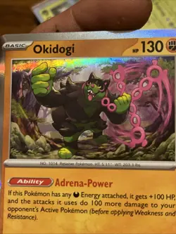 Okidogi Reverse Holo Sv06: Twilight Masquerade Pokemon TCG Card 111/167 - Image 3