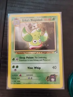 ERIKA’S WEEPINBELL - Gym Heroes Set - 49/132 - Uncommon - Pokemon Card - NM - Image 3