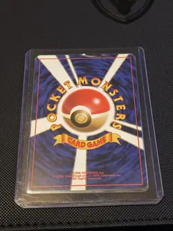 Hitmonchan No. 107 Holo Rare Base Set 1996 Japanese Pokemon TCG Vintage Card LP - Image 2