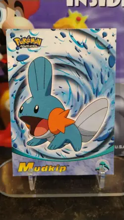 MUDKIP Nintendo POKEMON Advanced 2003 Non-Holo TOPPS Trading Card #58 - Image 1