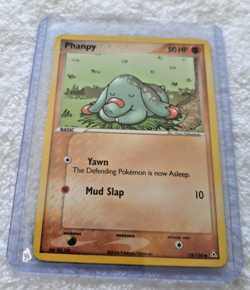 Pokemon Card Phanpy (EX Holon Phantoms 75/110 Non-Holo Common TCG Trading Game - Image 1