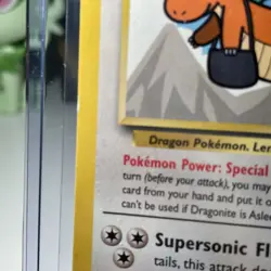 Dragonite Pokemon Kids WB The First Movie Promo Card Black Star Promo #5 - Image 2