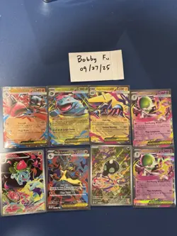 Pokemon TCG: Mega Evolutions 4 Card EX Near Mint Set - Image 3