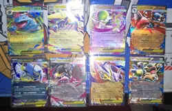 Pokemon Card Lot - 8 Mega Evolutions EX Double Rares - Near Mint (SEE DESC!) - Image 1