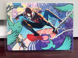 Spider-Man, Brooklyn Visionary Art Card, Magic the Gathering Spider-Man, 20 - Image 1