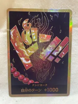 DON ! Card [Gold Frame] Portgas D. Ace ONE PIECE Card The Best PRB-01 From Japan - Image 1