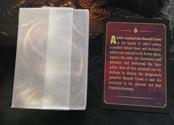 Disney Lorcana Jafar’s Palace Heist Illumineer’s Quest Jafar Deck + Art Card - Image 2