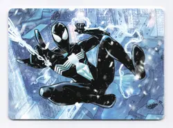 Spectacular Spider-Man (Black) Art Card 52/54 MTG Marvel's Spider-Man (AASPM) - Image 1
